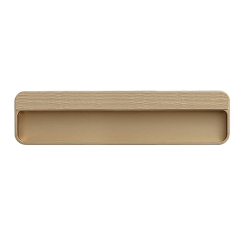 Recessed Invisible Cabinet Door Handle - Champagne Gold, 200 mm