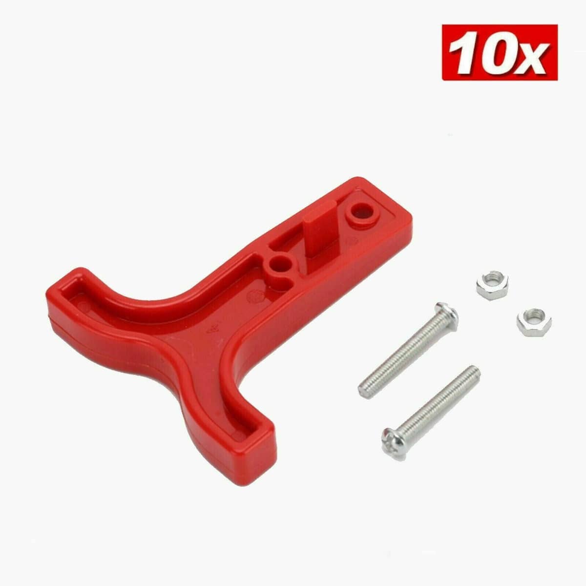 Red T-Bar Handles for 50 Amp Anderson Style Plug Connectors - Pack of 10 - view 5