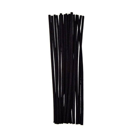 Reed Diffuser Sticks Black 3 x 260mm - Pack of 50