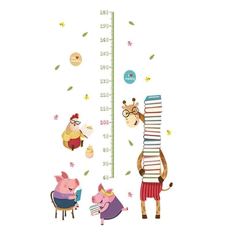 Removable Wall Height Chart Sticker Growth Ruler Decal - Model A - view 25