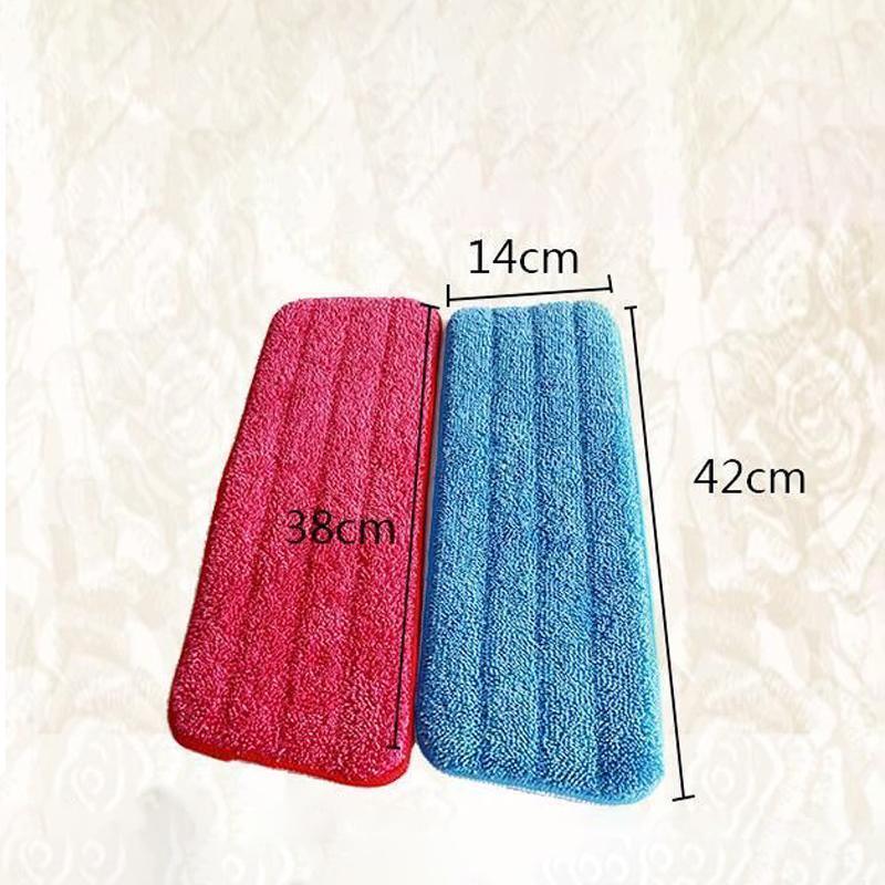 Replacement Microfibre Flat Mop Head Refill Pad - Blue - view 8
