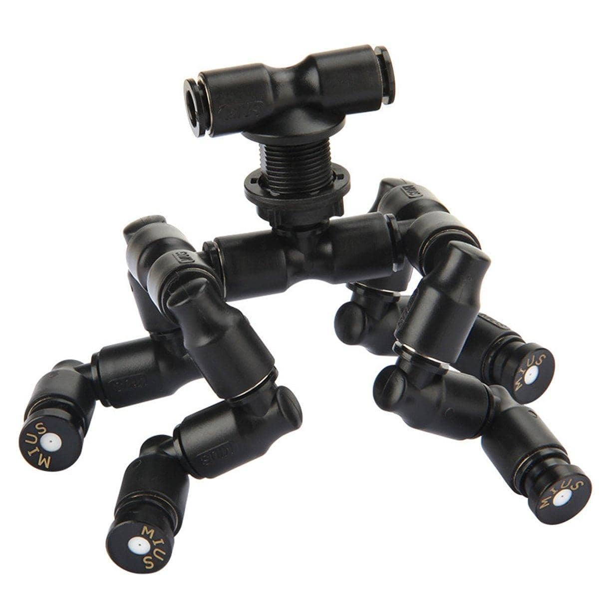 Reptile Tank Misting Nozzle System - Four Adjustable Nozzles