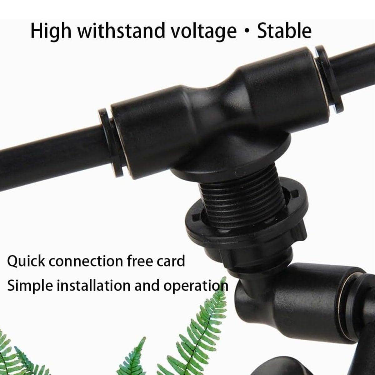 Reptile Tank Misting Nozzle System - Four Adjustable Nozzles - view 5