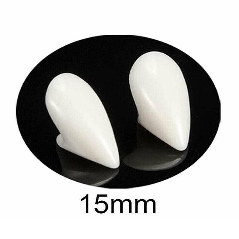 Resin Vampire Teeth Fangs for Halloween Dress up - 17mm, Pack of 2 - view 15