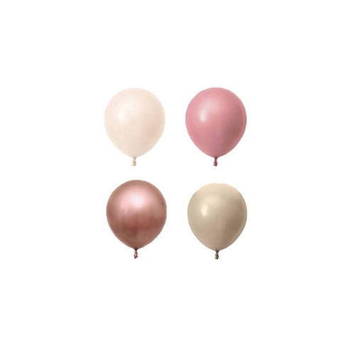 Retro Pink Balloon Arch Garland Kit - 108-Piece Set