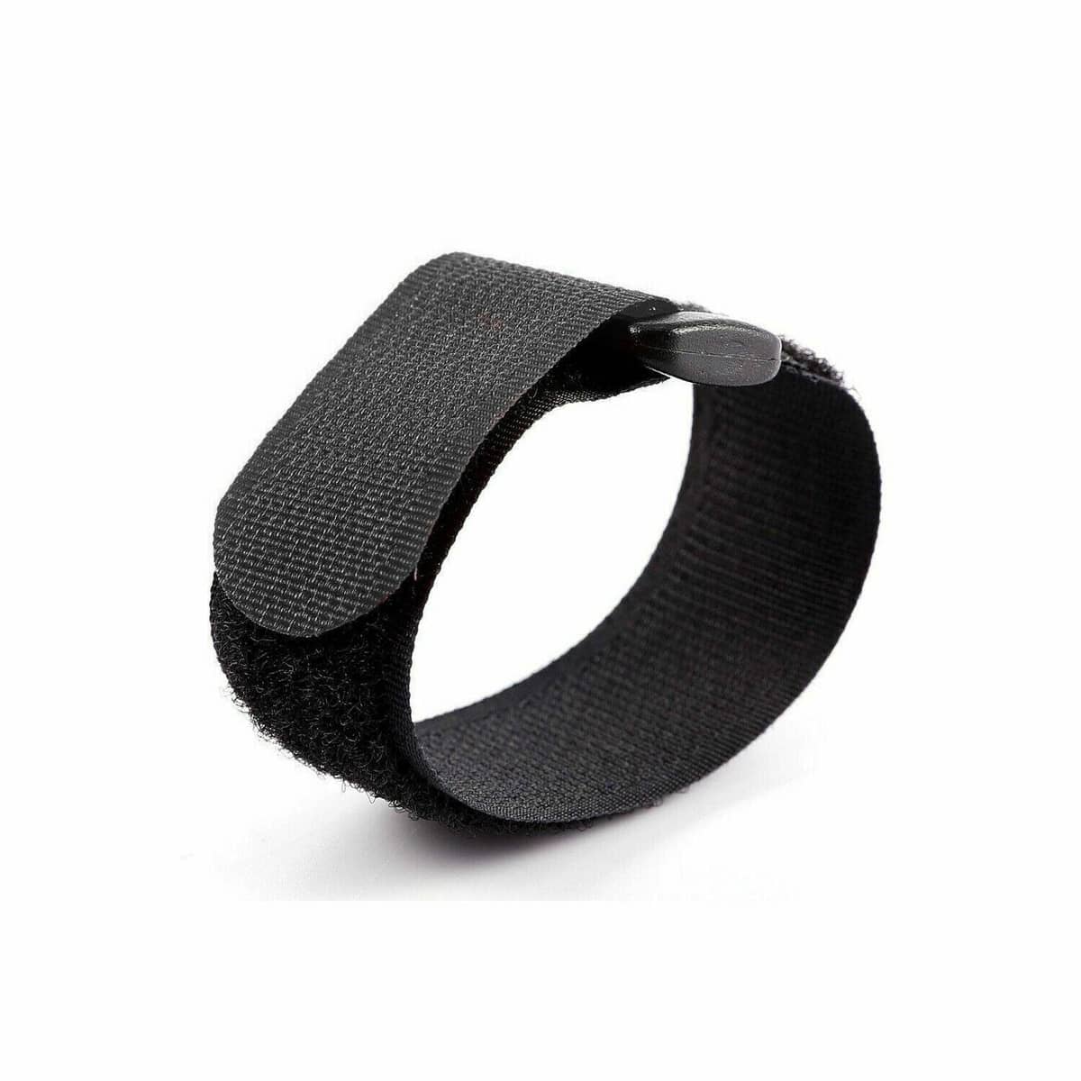 Reusable Hook and Loop Cable Ties, 20 x 200 mm - Black, Pack of 10 - view 5