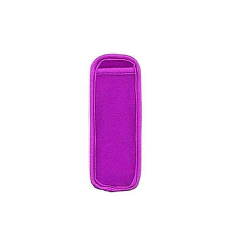Reusable Icy Pole Holders, Ice Lolly Sleeves for Kids - Purple