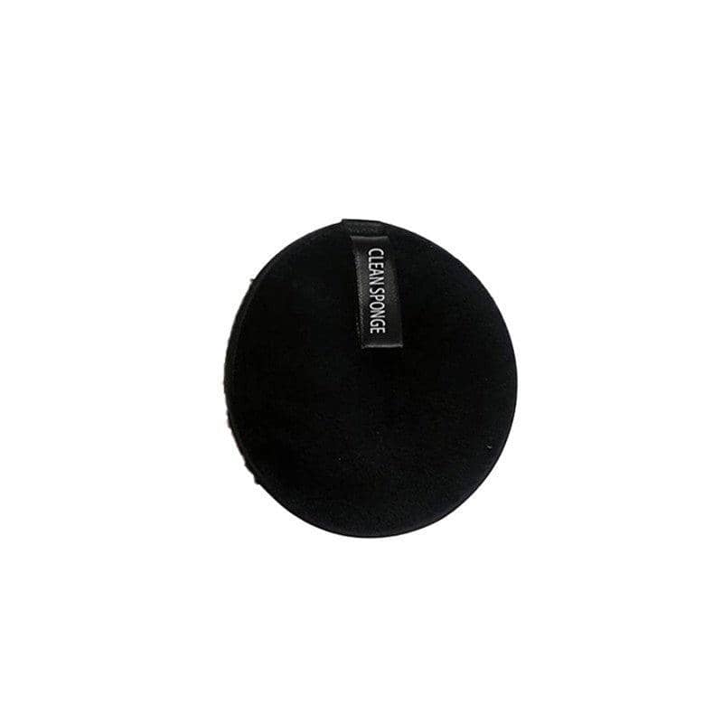 Reusable Microfiber Makeup Remover Pad Pack of 1 - Black