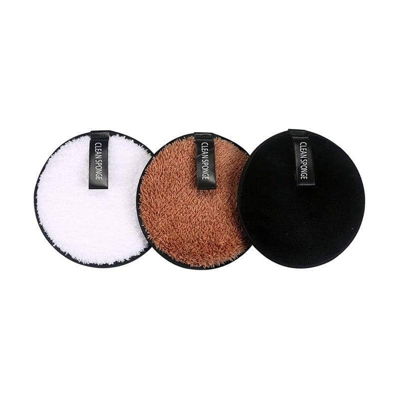 Reusable Microfiber Makeup Remover Pad Pack of 1 - Black - view 3