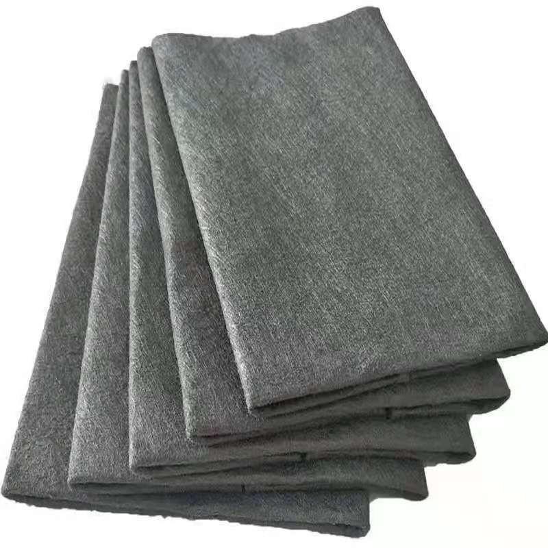 Reusable Microfibre Cleaning Cloth, Streak-Free - 30 x 40 cm, Grey - view 3