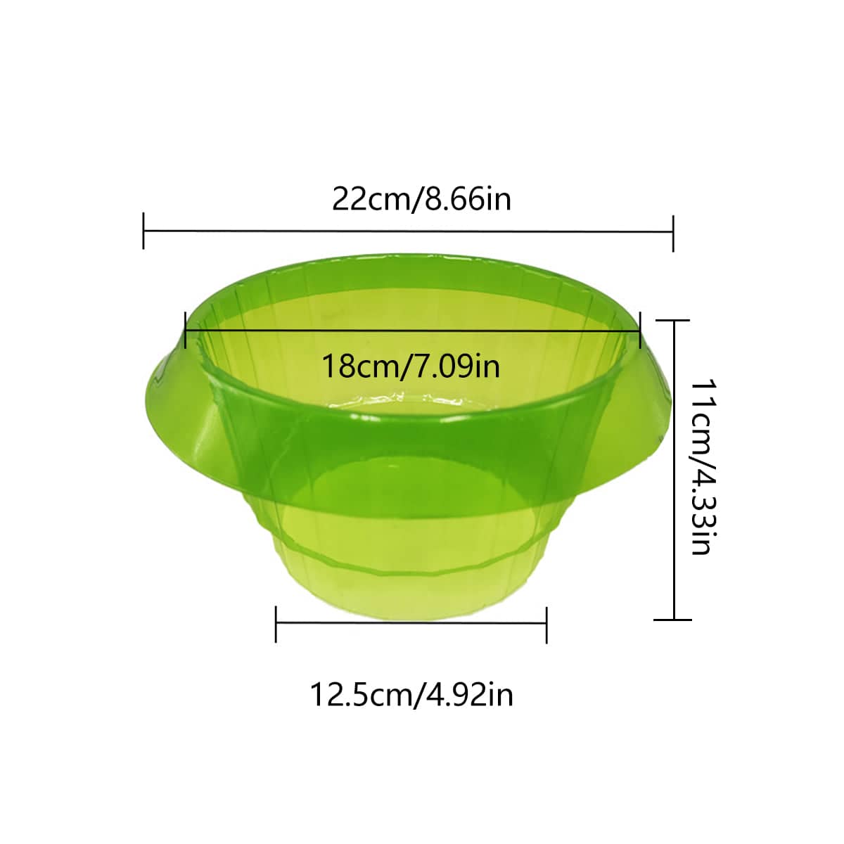 Round Reusable Plant Protection Cover Flower Pot Shield for Garden, Pack of 12 - view 3