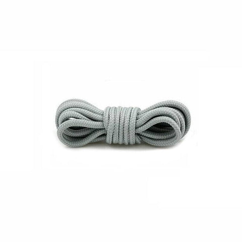 Round Shoelaces 120cm for Sneakers and Shoes - Grey