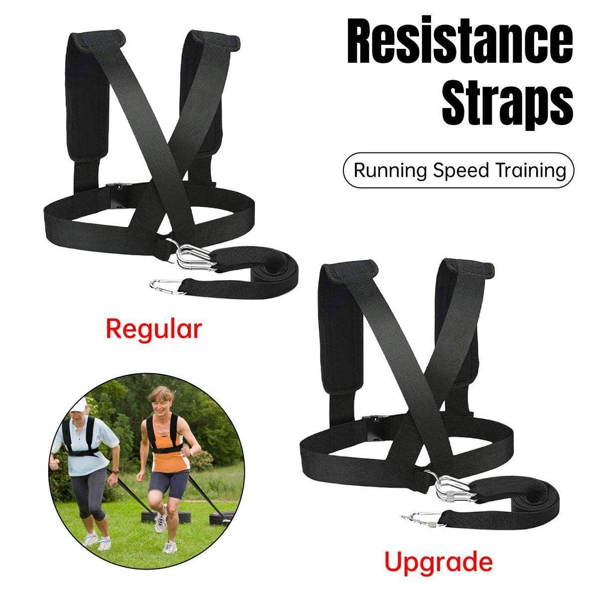 Running Resistance Training Harness Straps - Upgrade Model - view 5