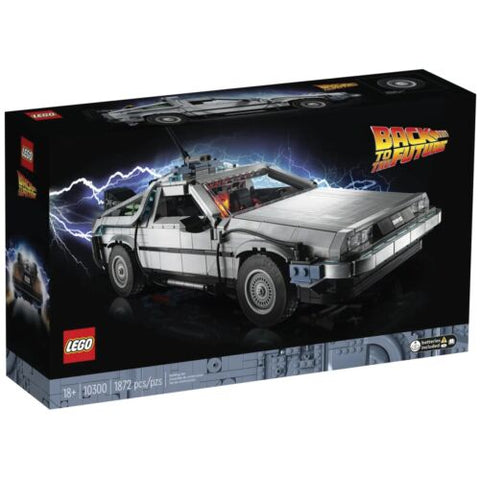LEGO Creator Expert 10300 Back to the Future Time Machine - SuperSaverAU - view 1