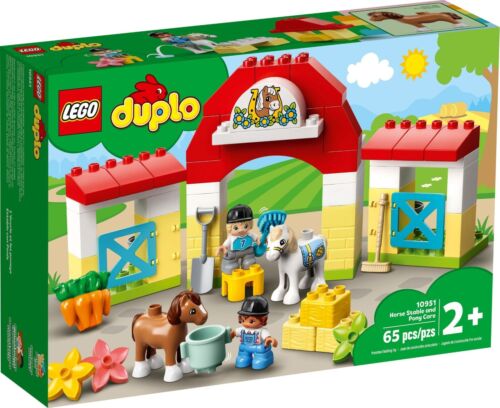 LEGO DUPLO Horse Stable and Pony Care 10951 Playset - SuperSaverAU - view 1
