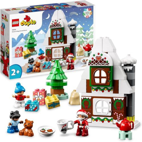 LEGO DUPLO Christmas 10976 Santa's Gingerbread House Set XMAS Seasonal - SuperSaverAU - view 1