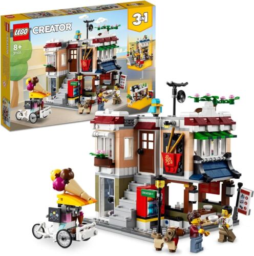 LEGO Downtown Noodle Shop 31131 CREATOR 3 in 1 Townhouse Bike Shop - SuperSaverAU - view 1