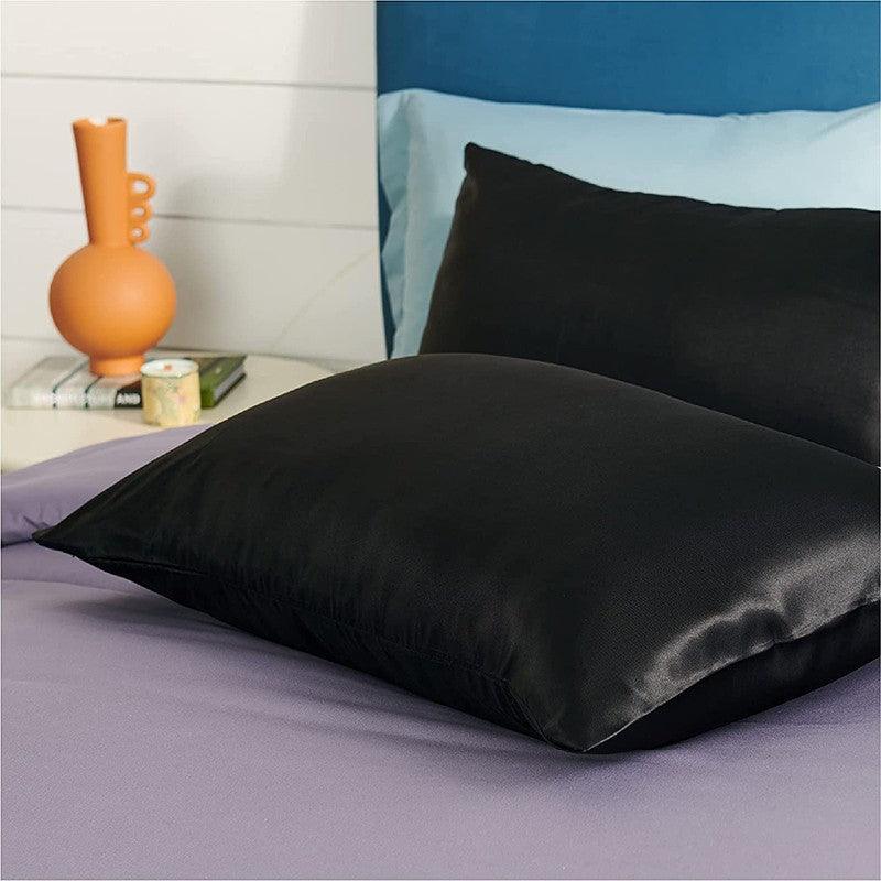 Satin Pillowcases 51 x 76 cm, Pack of 2 - Red - view 5