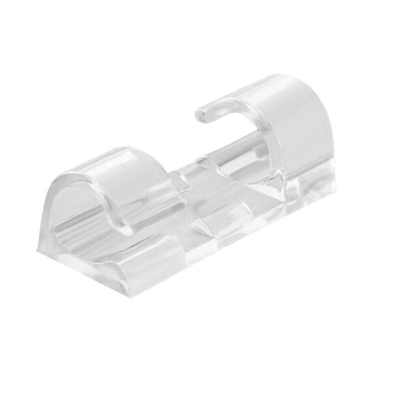 Self-Adhesive Cable Clips - White, M Size, Pack of 20 - view 3