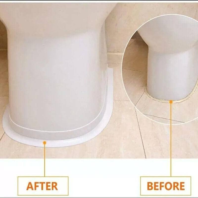 Self-Adhesive Waterproof Sealing Tape for Kitchen and Bathroom - White, 22 mm x 3.2 m - view 3