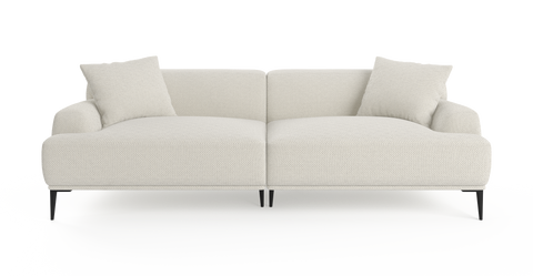 Brosa Seta 4 Seater Sofa (Seashell White)