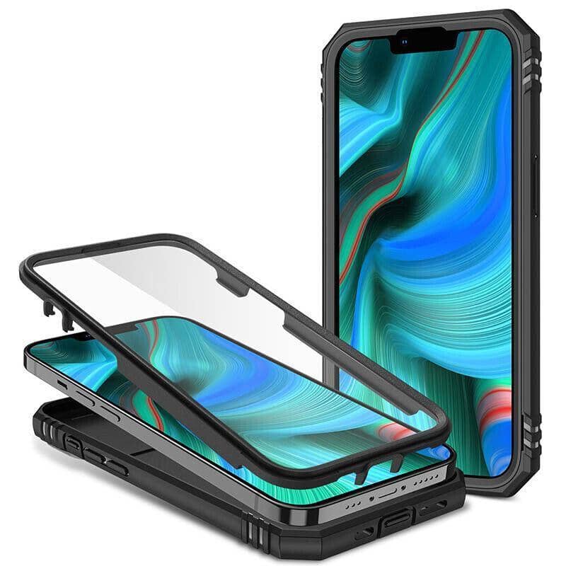 Shockproof Ring Phone Case, Black - iPhone 13 Pro - view 3