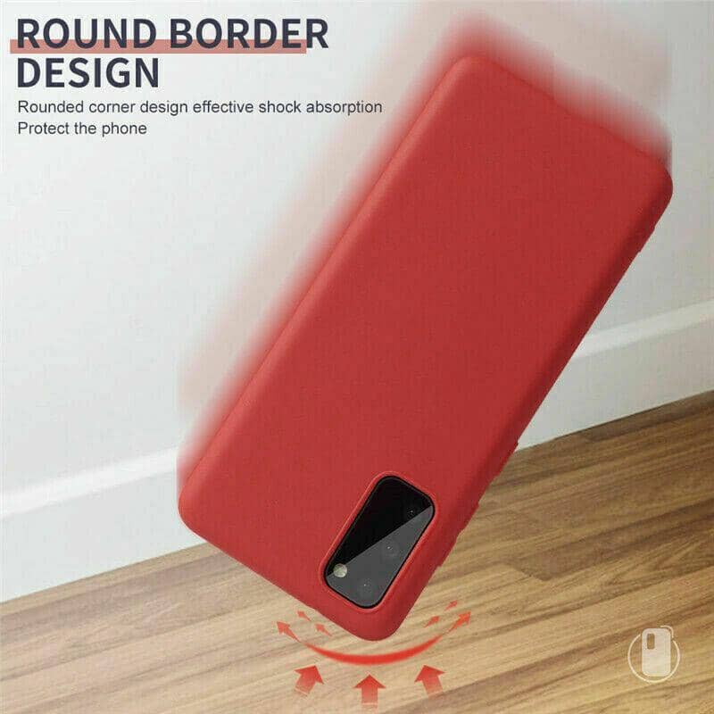 Shockproof Slim Phone Case, Green - Samsung Galaxy S21 Ultra - view 3