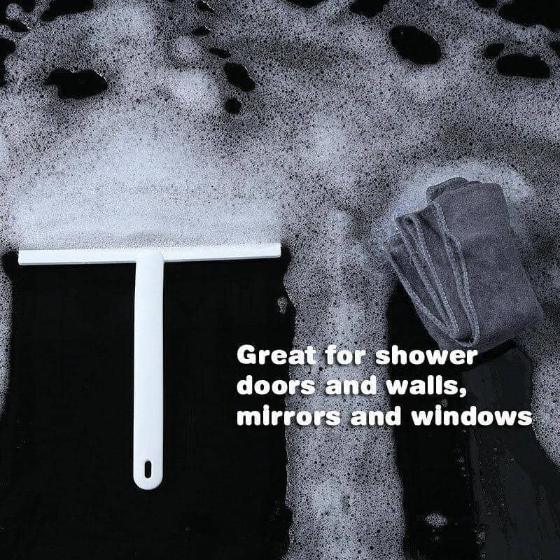 Shower Squeegee for Glass and Mirrors - White - view 4