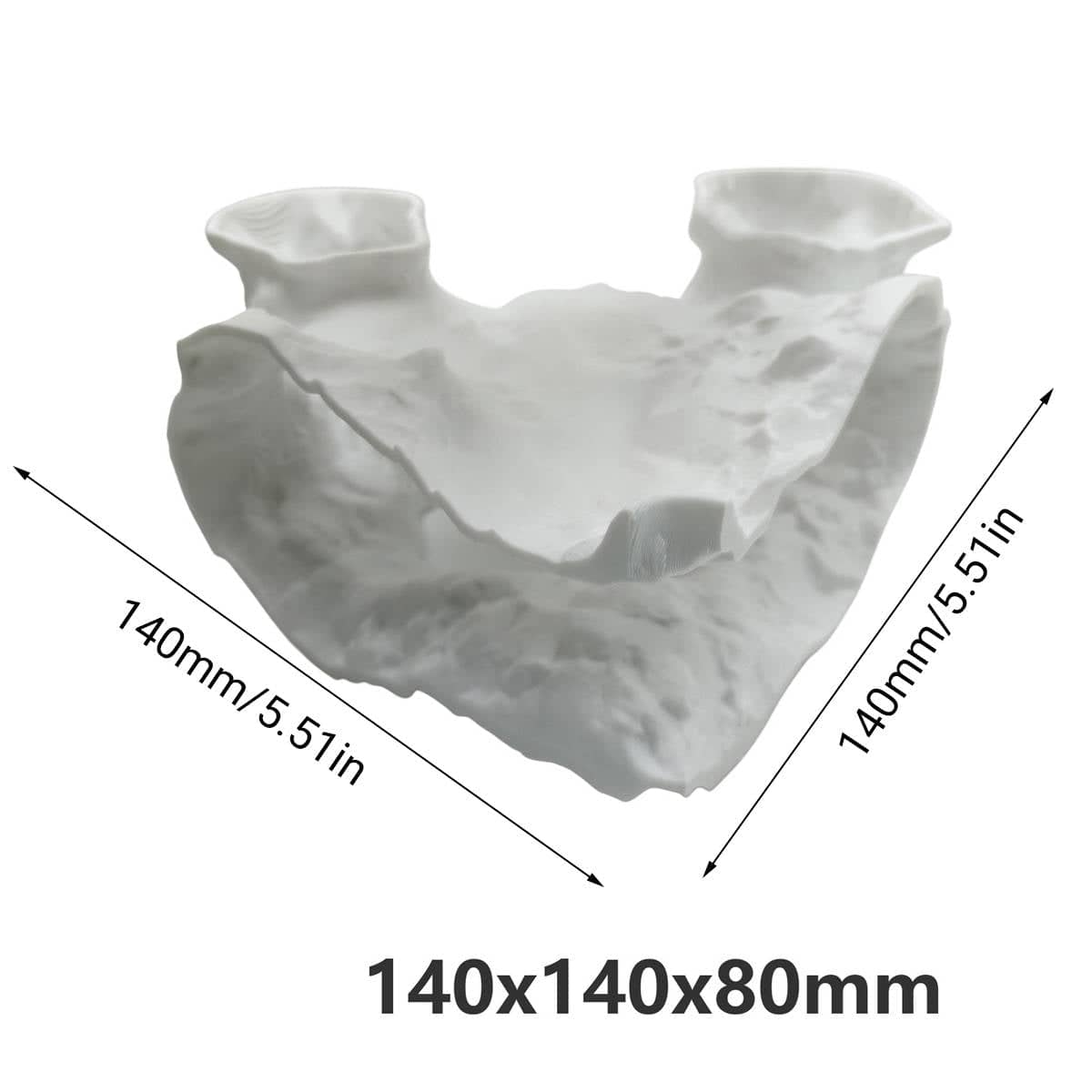 Simulated Rock Cave Hide for Aquariums and Terrariums - 140mm - view 3