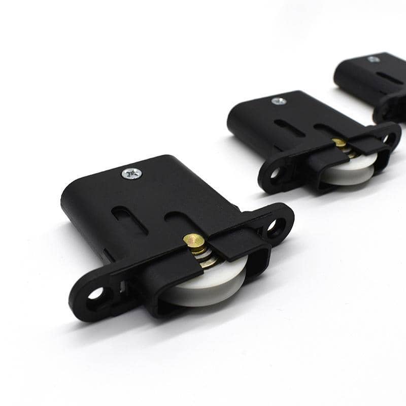 Sliding Security Screen Door Rollers, Replacement Wheels - Black, Pack of 5 - view 5