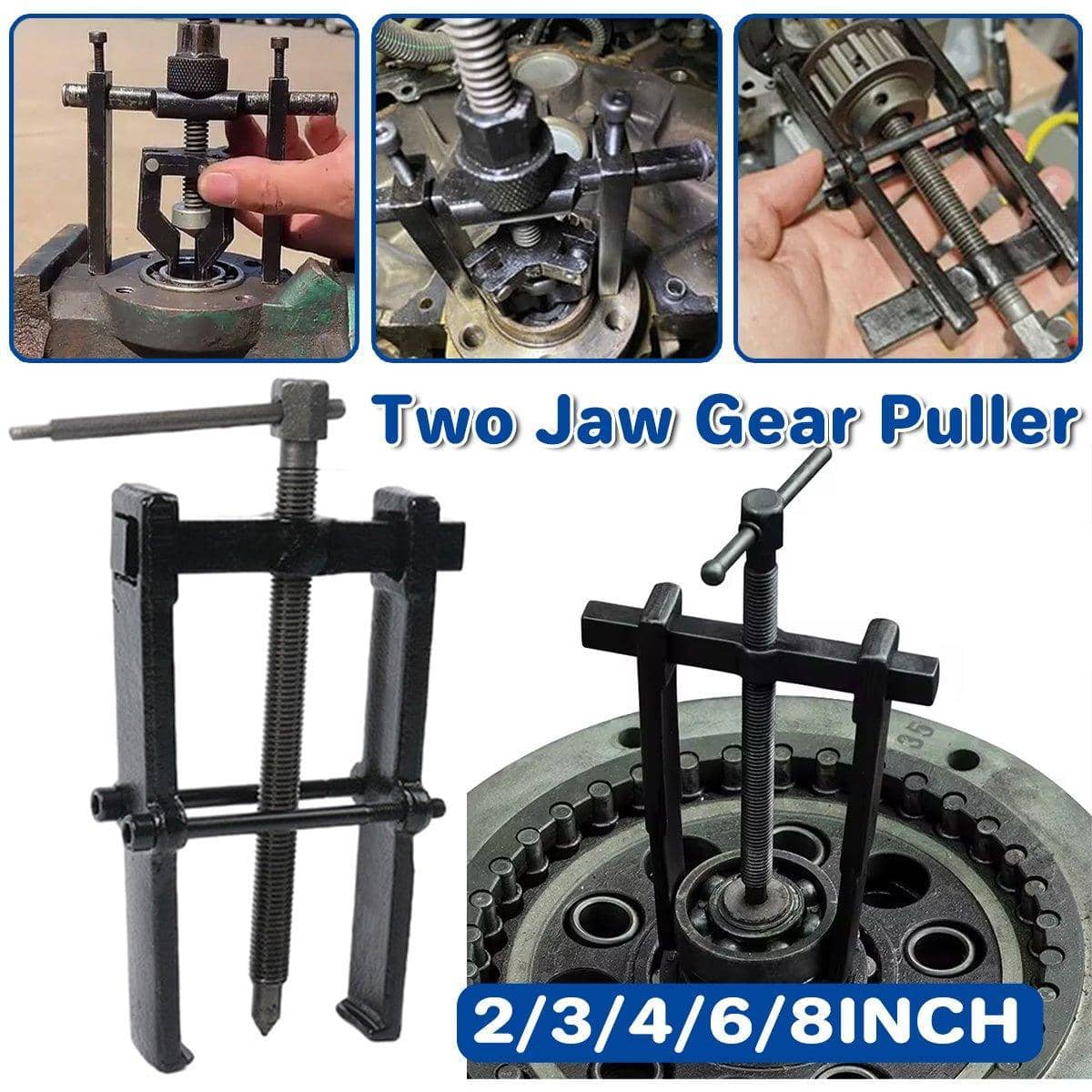 Small Wheel Bearing Puller Two Claw Remover Tool - 2 Inch (5 cm) - view 2