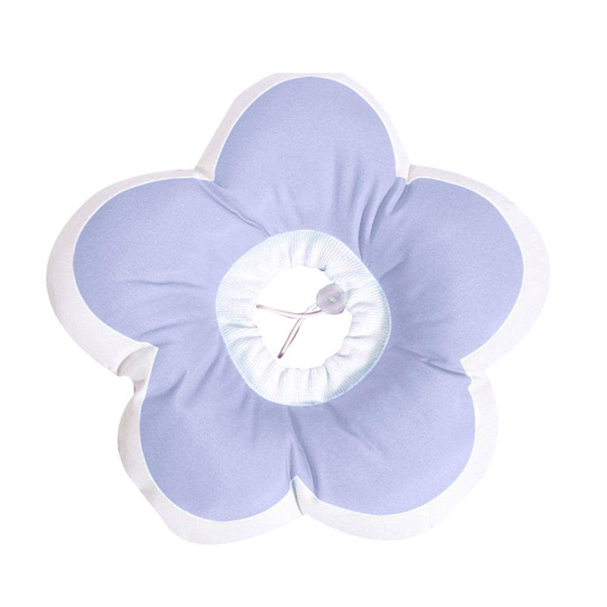 Soft Elizabethan Cat Recovery Collar, Flower Shape - Light Purple, Small (11 to 23 cm)