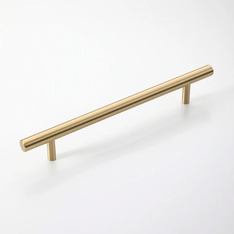 Solid Copper Cabinet Pull Bar Handle - Copper, 160mm Hole Spacing