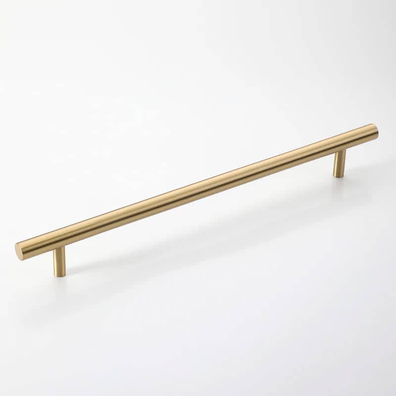 Solid Copper Furniture Drawer Pull - Copper, 224mm Hole Spacing
