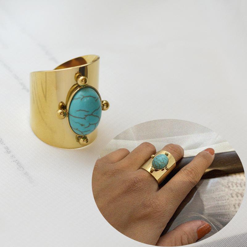 Stainless Steel Adjustable Stacking Ring for Women - Model 2 - view 6