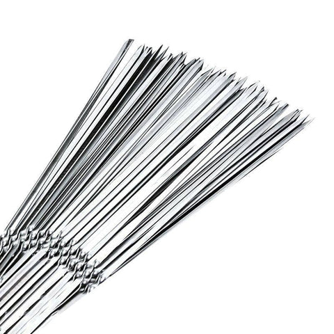Stainless Steel BBQ Skewers 27-28 cm - Pack of 100