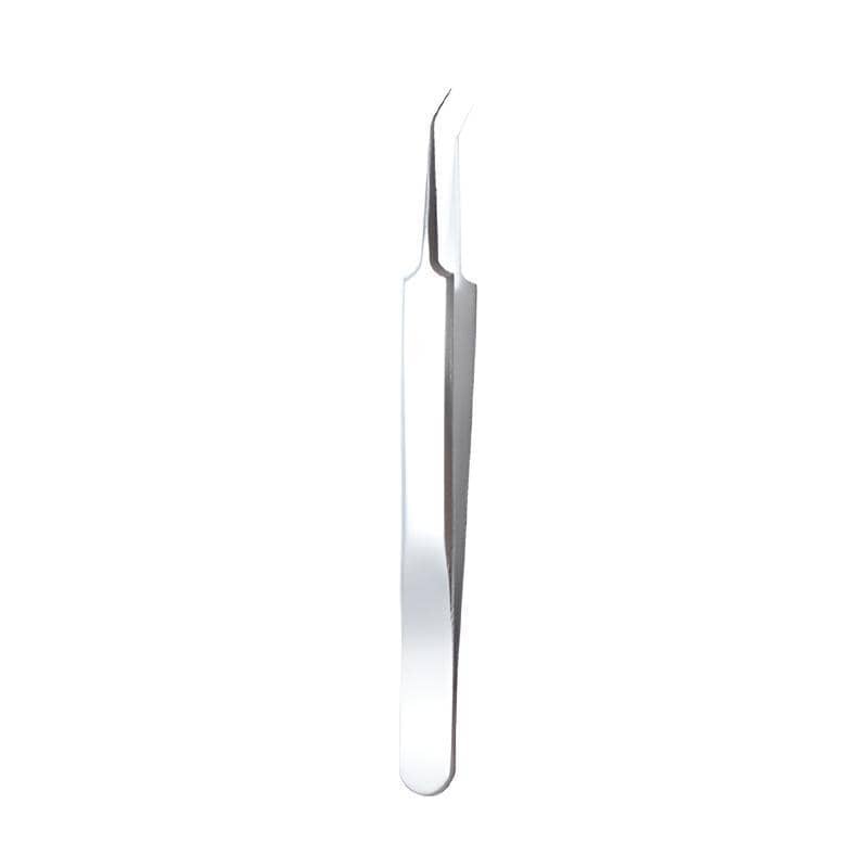Stainless Steel Blackhead Tweezers - Slanted Tip