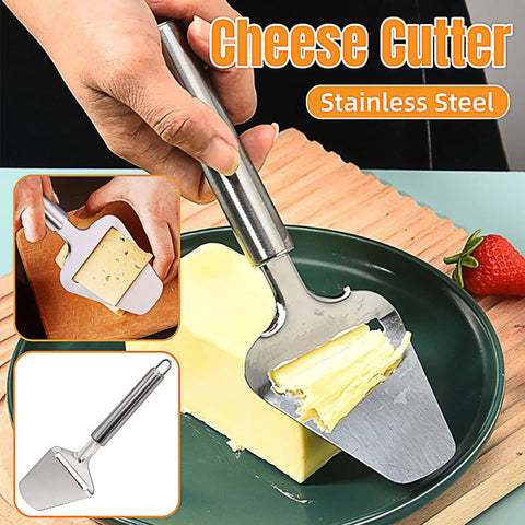 Stainless Steel Cheese Plane Slicer for Hard Cheese and Butter