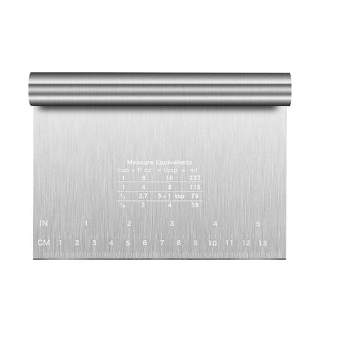 Stainless Steel Dough Cutter and Scraper - 15cm (15 x 12 cm)