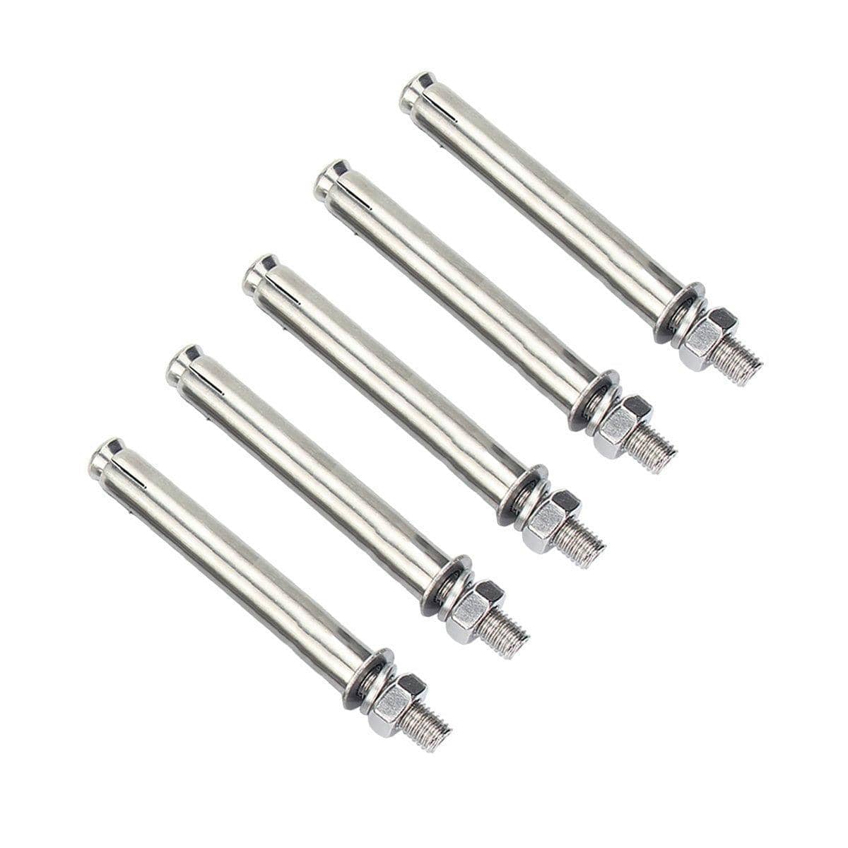 Stainless Steel Expansion Anchor Bolts - M10 x 110 mm, Pack of 5