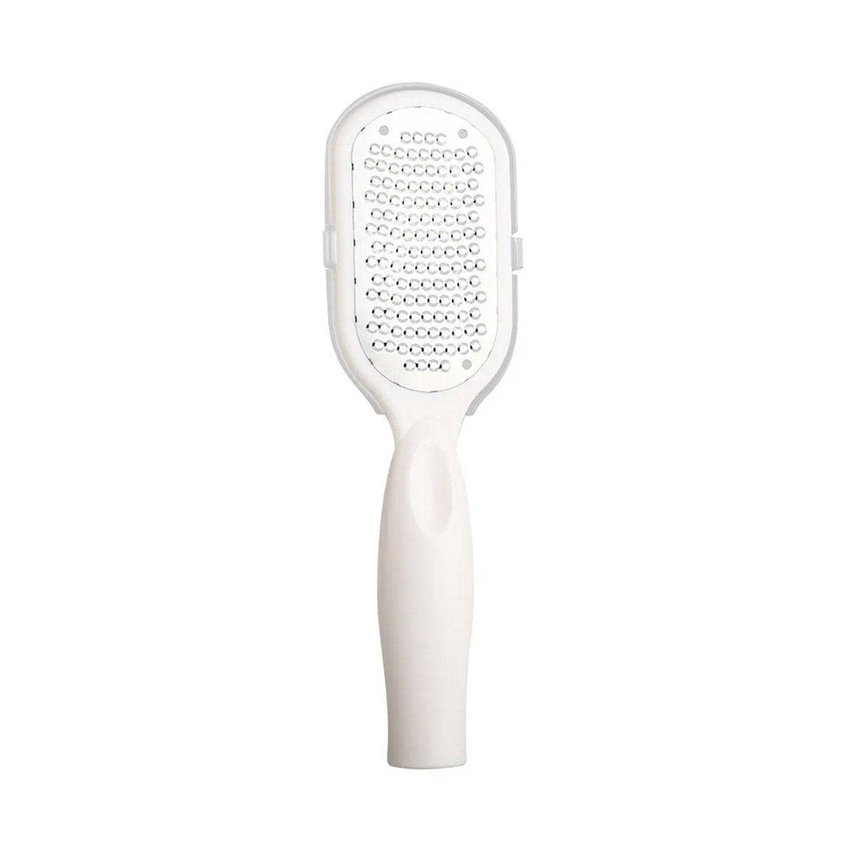 Stainless Steel Foot File, Callus Remover Pedicure Rasp - White