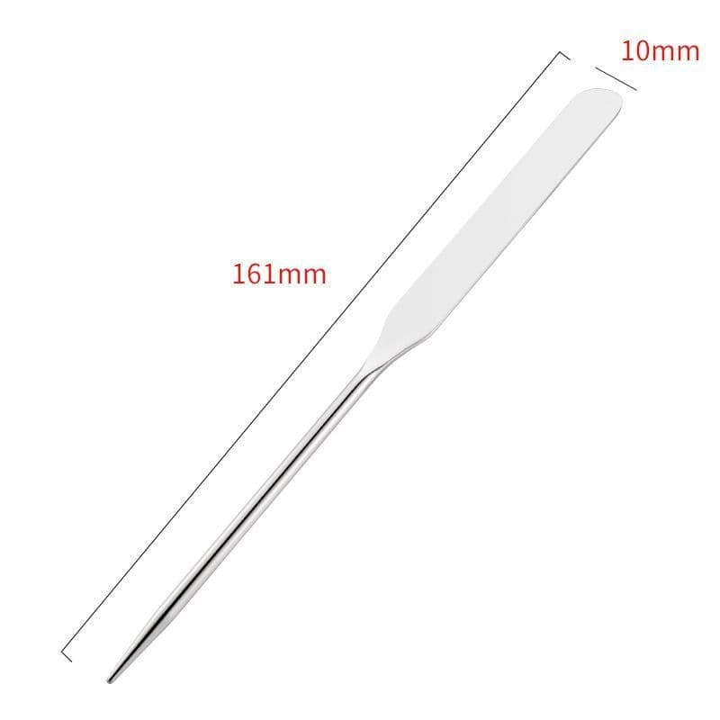 Stainless Steel Makeup Mixing Spatula for Foundation and Cream - view 3