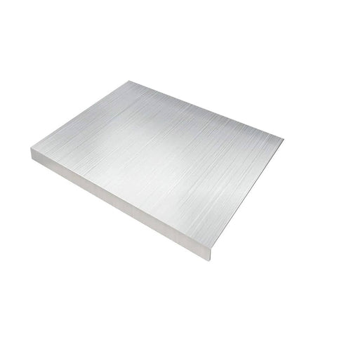 Stainless Steel Pastry Board - 50 x 60cm, Counter Hook Lip