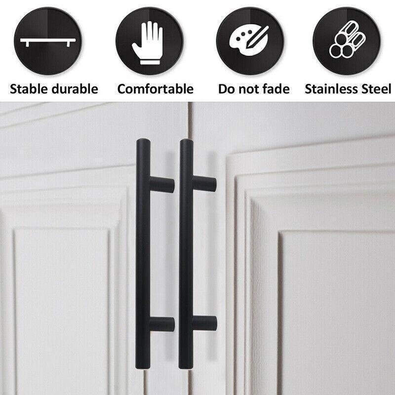 Stainless Steel T-Bar Cabinet Handle, Silver - 500 mm Long, 320 mm Hole Spacing - view 13