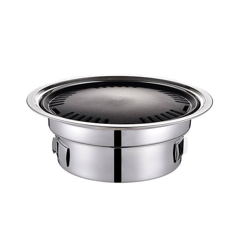 Stainless Steel Table Style Charcoal BBQ Grill for Camping and Picnics - view 2