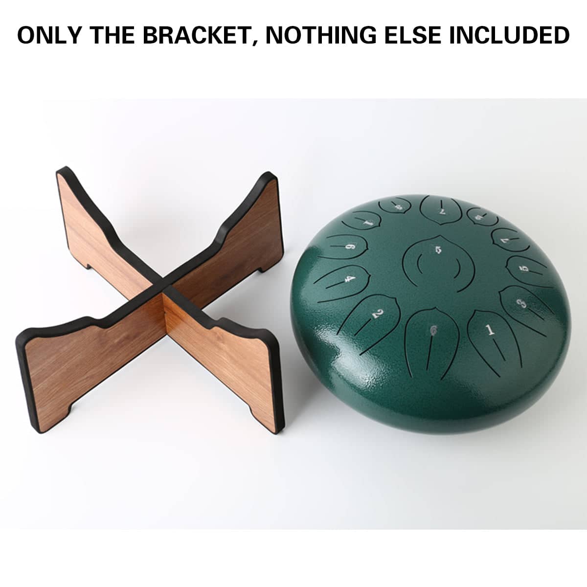 Steel Tongue Drum Stand with Shock Pads - Large (32.5 x 32 x 15 cm) - view 5