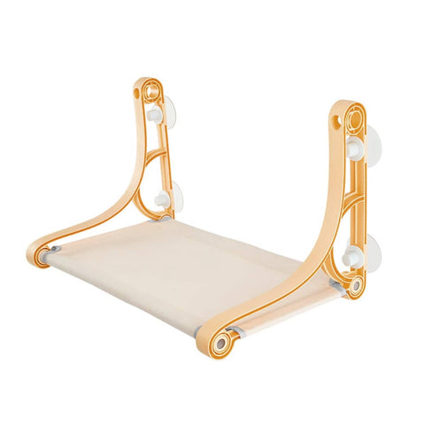 Suction Cup Cat Hammock for Window - Yellow