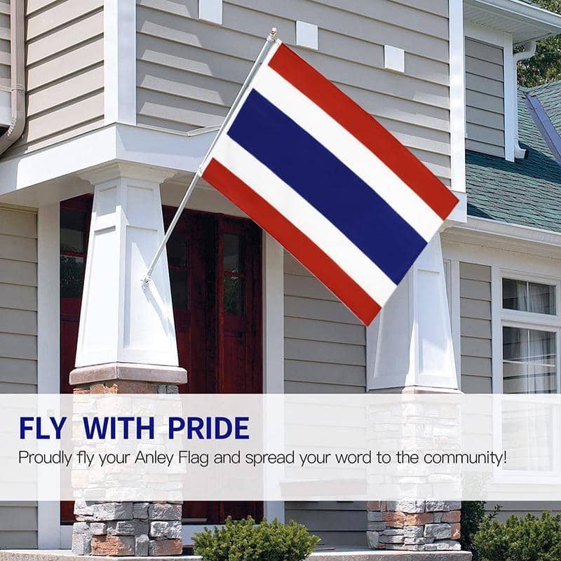 Thailand Flag 150 x 90 cm, Outdoor and Indoor Polyester Flag with Metal Grommets - view 3