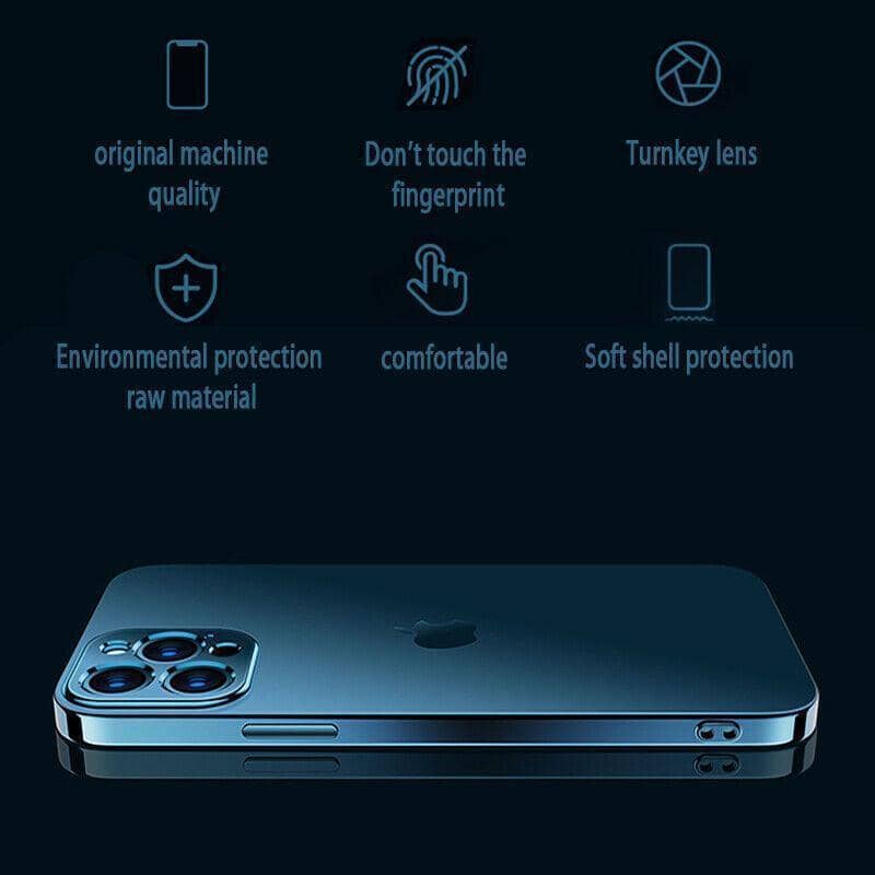 Thin Matte Clear Back Phone Case - iPhone X/XS - view 3