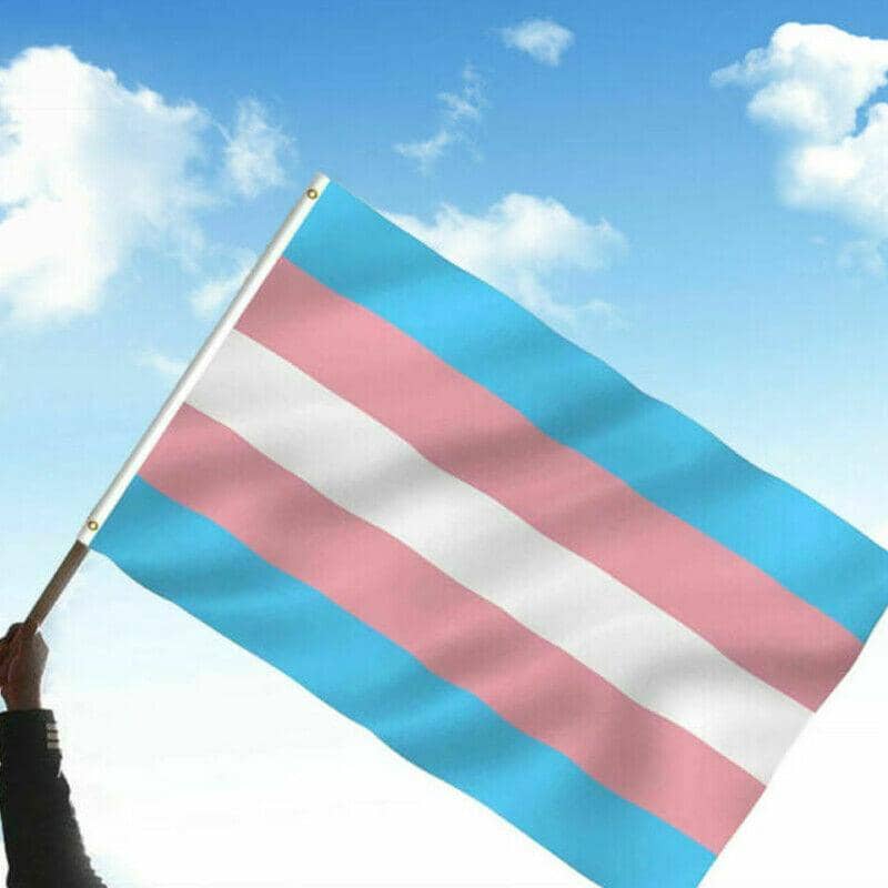 Transgender Pride Flag, Large (90 x 150 cm) - view 4